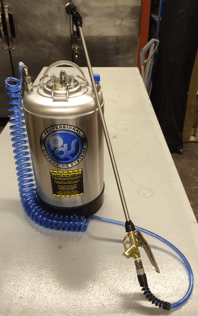 3 Gallon Sprayer Carpet with Brass Gun