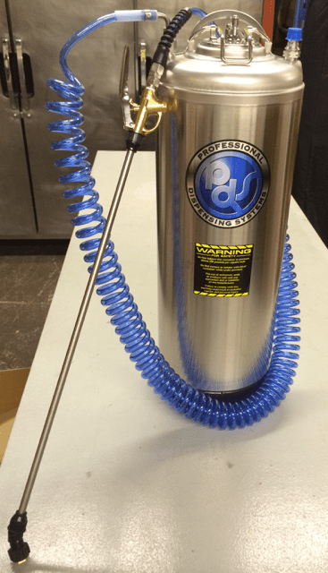 5 Gallon Sprayer Carpet with Brass Gun