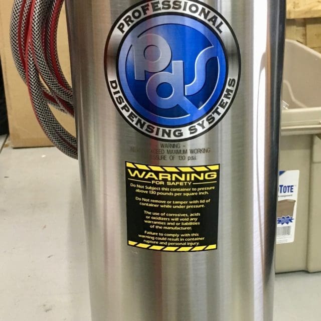 5 Gallon Sprayer with Straight Hose and Quick Coupler